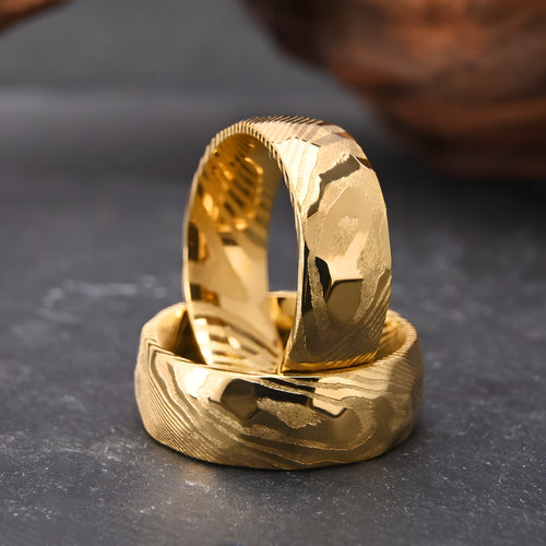 Aureforge Damascus Band