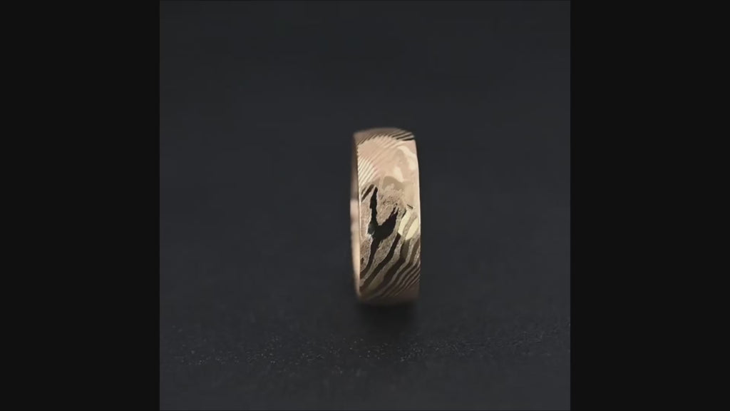 Aureforge Damascus Band